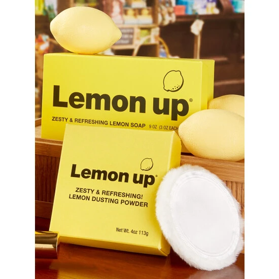Best Sale โค๏ธ Lemon Up Talc-Free Dusting Powder With Puff ๐คฉ