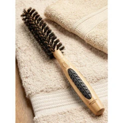 Cheapest 🛒 Bass 1/2 Inch Round Boar Bristle Hair Brush ✨