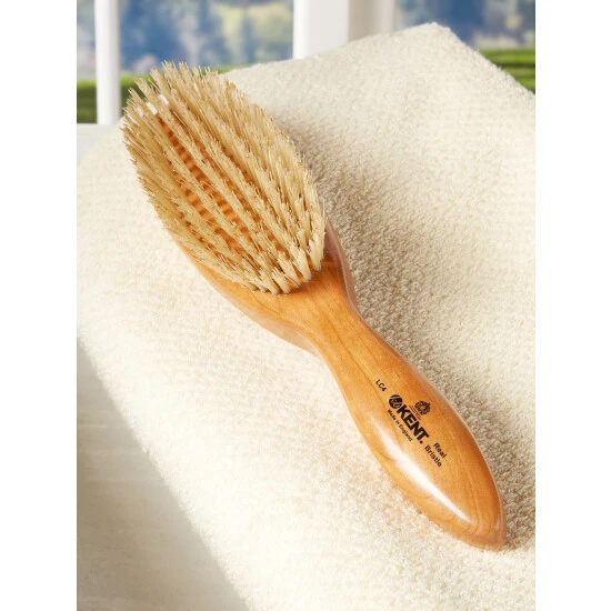 Flash Sale ❤️ Kent Cherrywood Natural Bristle Oval Hair Brush 🛒