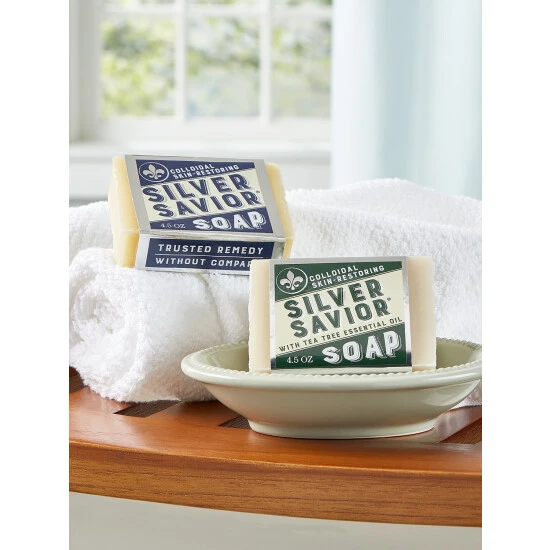 Flash Sale π Silver Savior Colloidal Soap With Tea Tree Oil π - Image 2