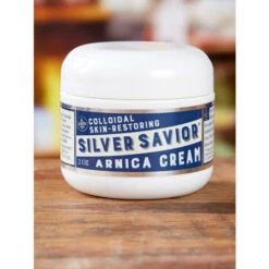 Flash Sale 🎁 Silver Savior Colloidal Silver Arnica And MSM Joint And Muscle Cream ⭐