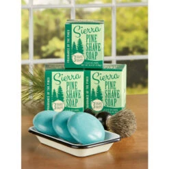 Discount 💯 Twincraft Sierra Pine Shave Soap, 3 Bars ✨